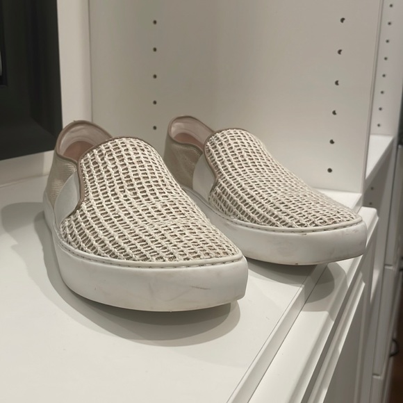 Authentic Chanel Interlocking CC Logo Sneakers - Picture 4 of 7